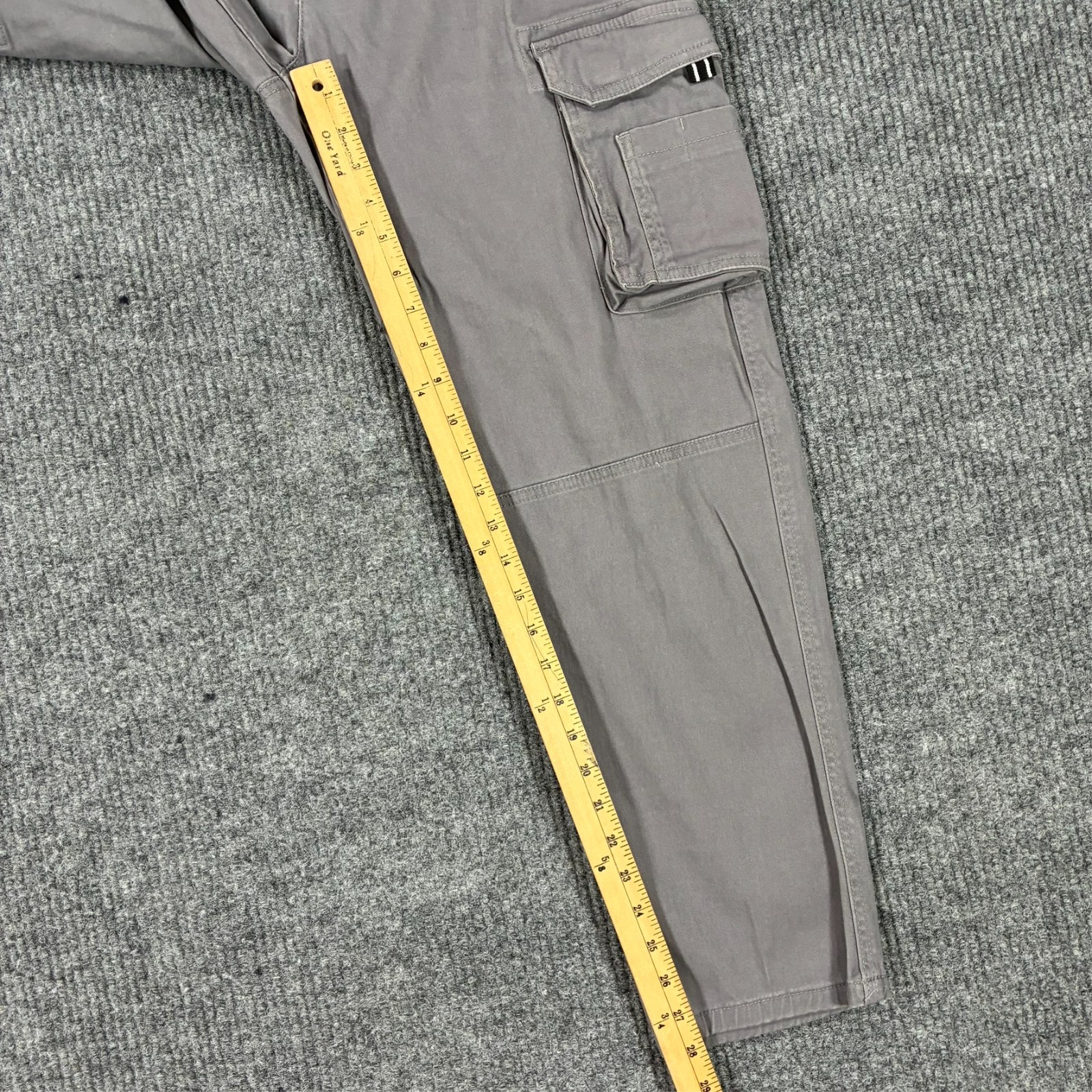 ALAMO Apparels Cargo Pants Mens 34×30 Gray Utility Tactical Workwear Stretch