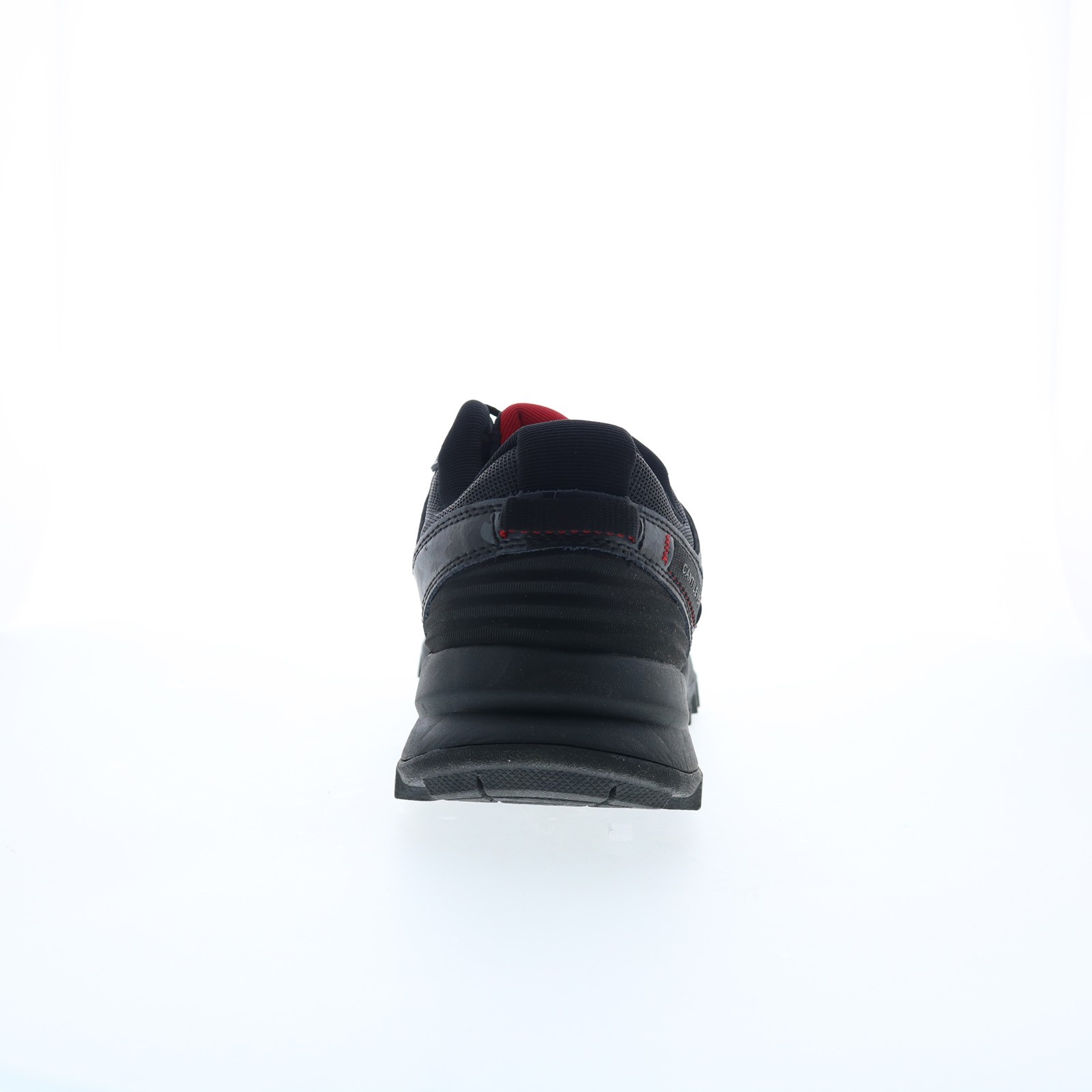 Avia Avi-Ultra AA50038MBRB Mens Black Leather Lace Up Athletic Hiking Shoes