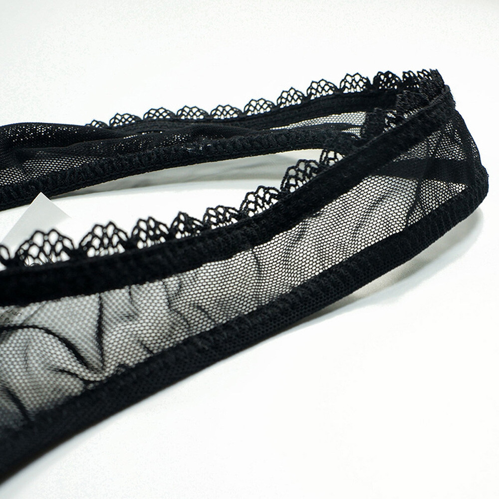 Women Briefs Sheer Mesh Sexy Thin Style Underpants Seductive Thong Knicker S-XXL