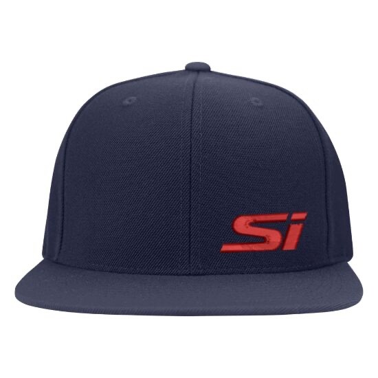 Honda Civic Si Logo Embroidered Flexfit Fitted Ball Cap