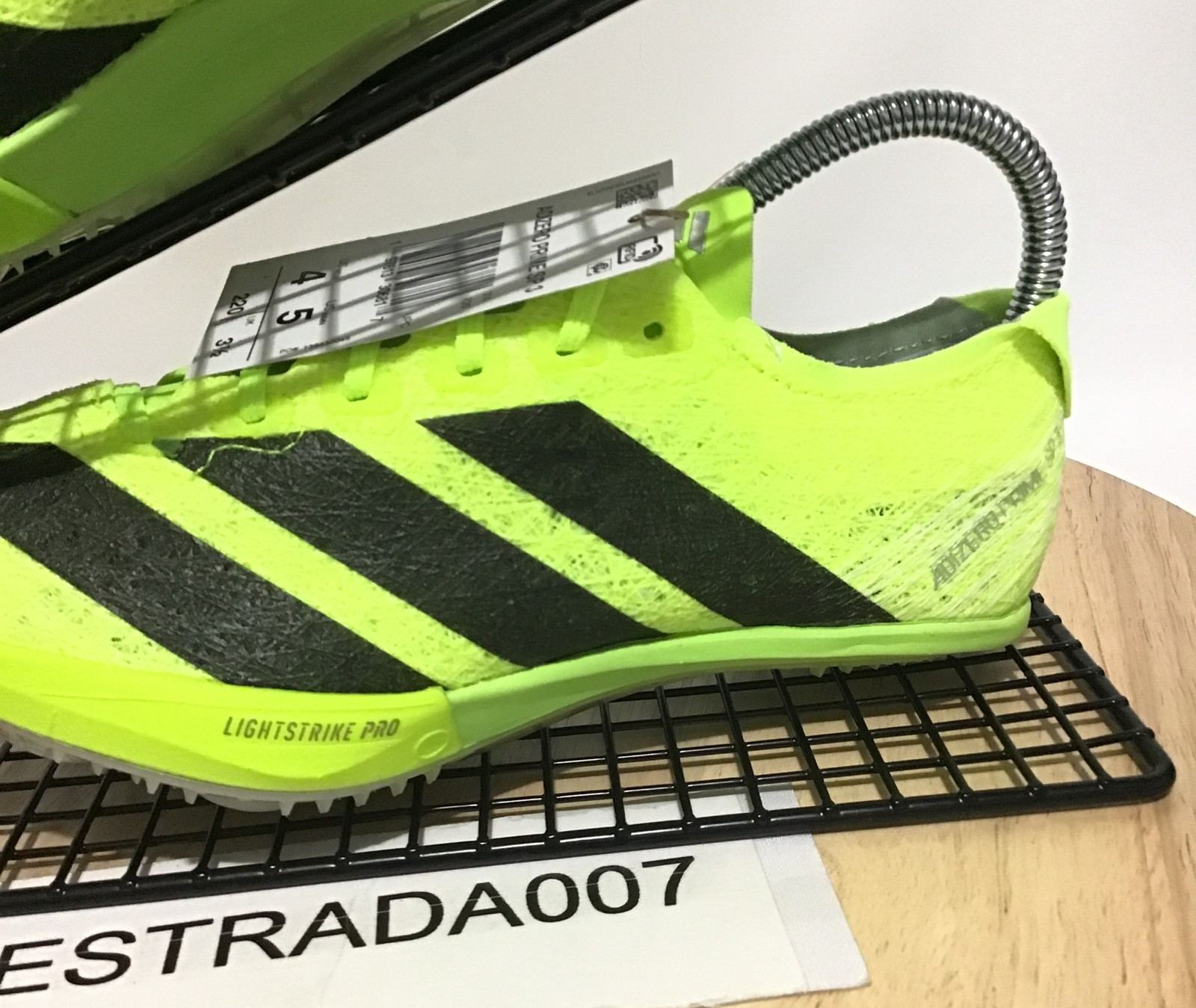 Adidas Adizero Prime SP 3 Volt Lucid Lemon Track Spikes 4 Men/5 Women – IH5800
