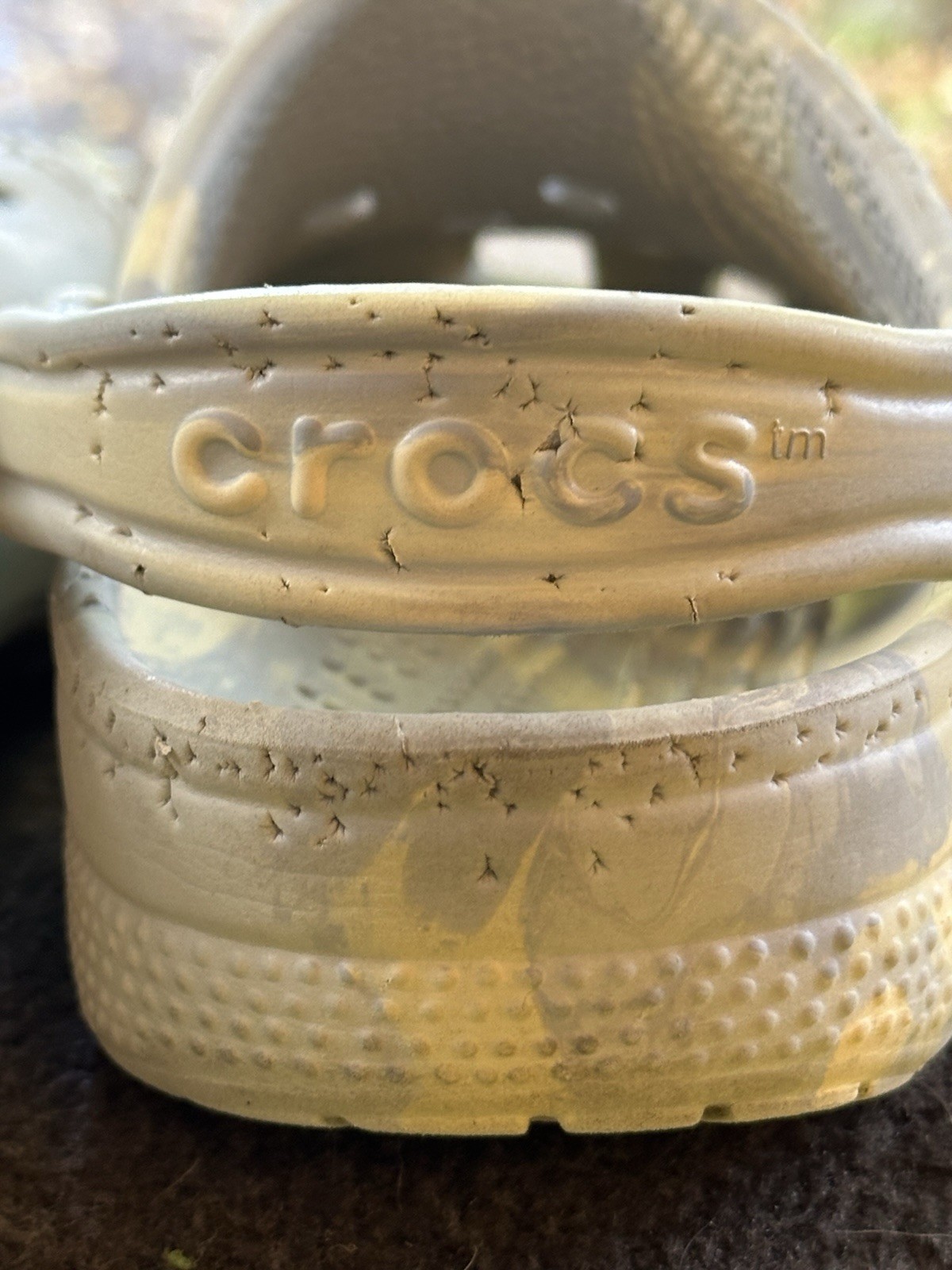 Crocs Kids Gray Classic Clog Sandals US 4 Slip-On Adjustable Strap Pikachu