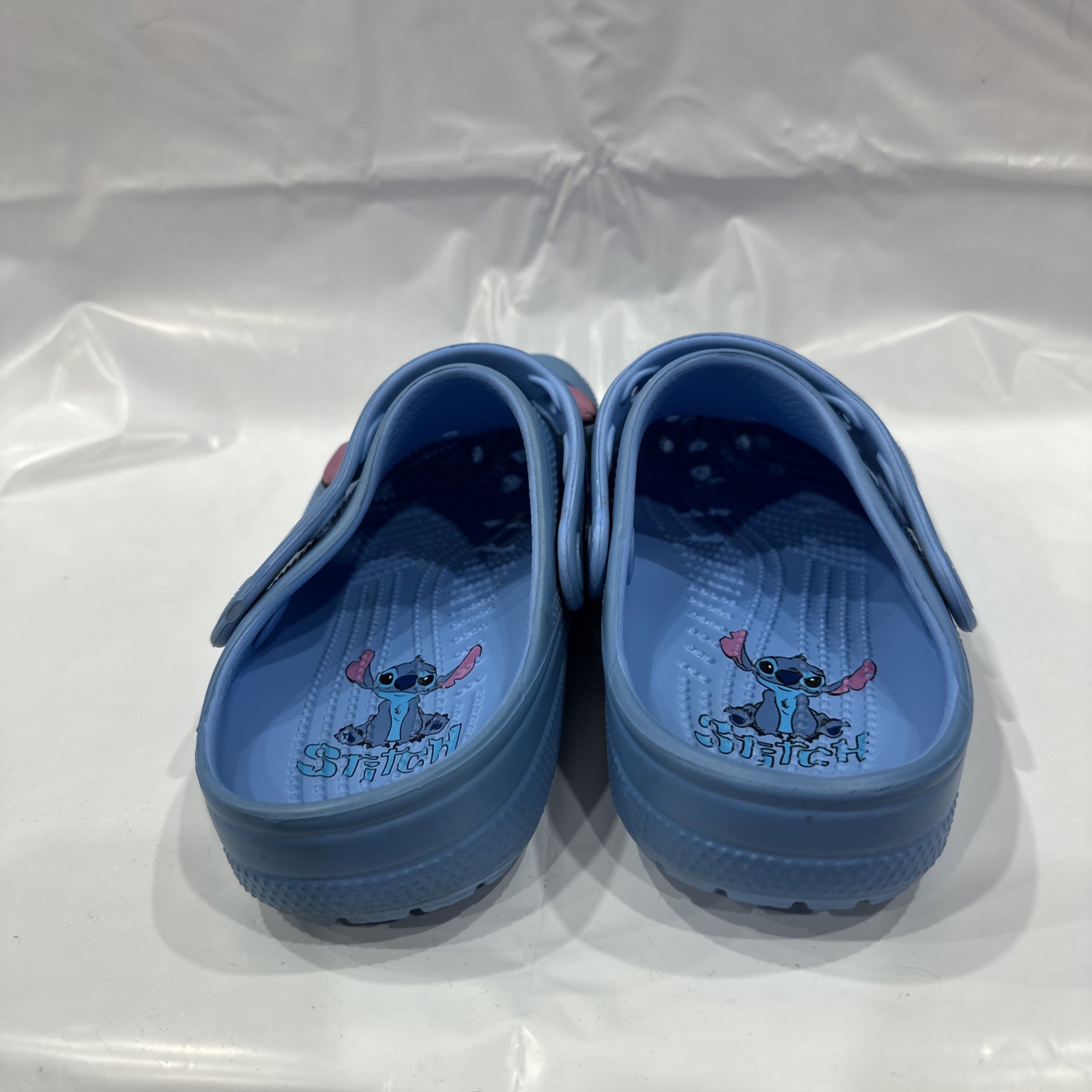 Crocs Stitch Classic Clog Unisex US M4-W6 Blue Slip On Comfort Casual EBS2670