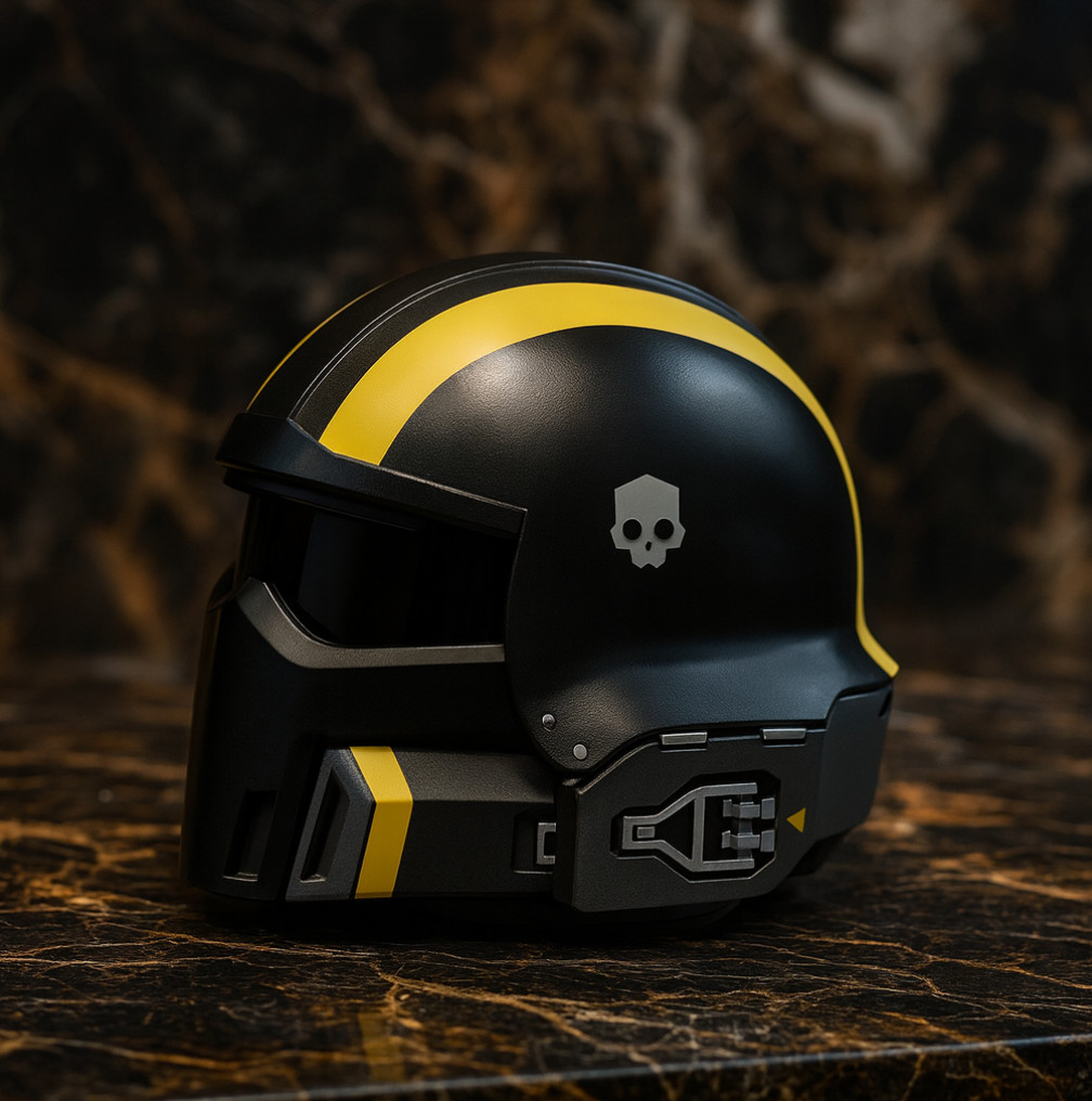 Helldivers B-01 Tactical Helmet Replica – Cosplay Prop
