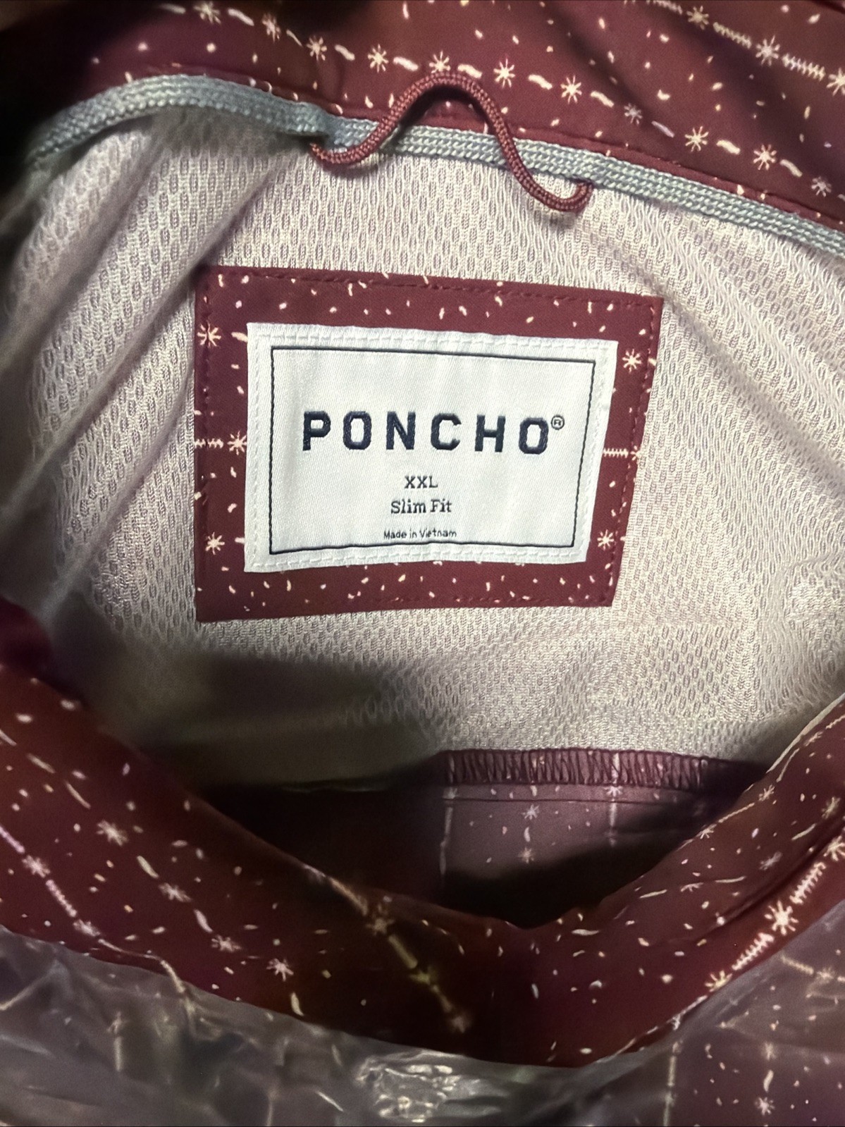 Poncho Pearl Snap Men’s Shirt The Farmer Short Sleeve 2XL Slim Fit