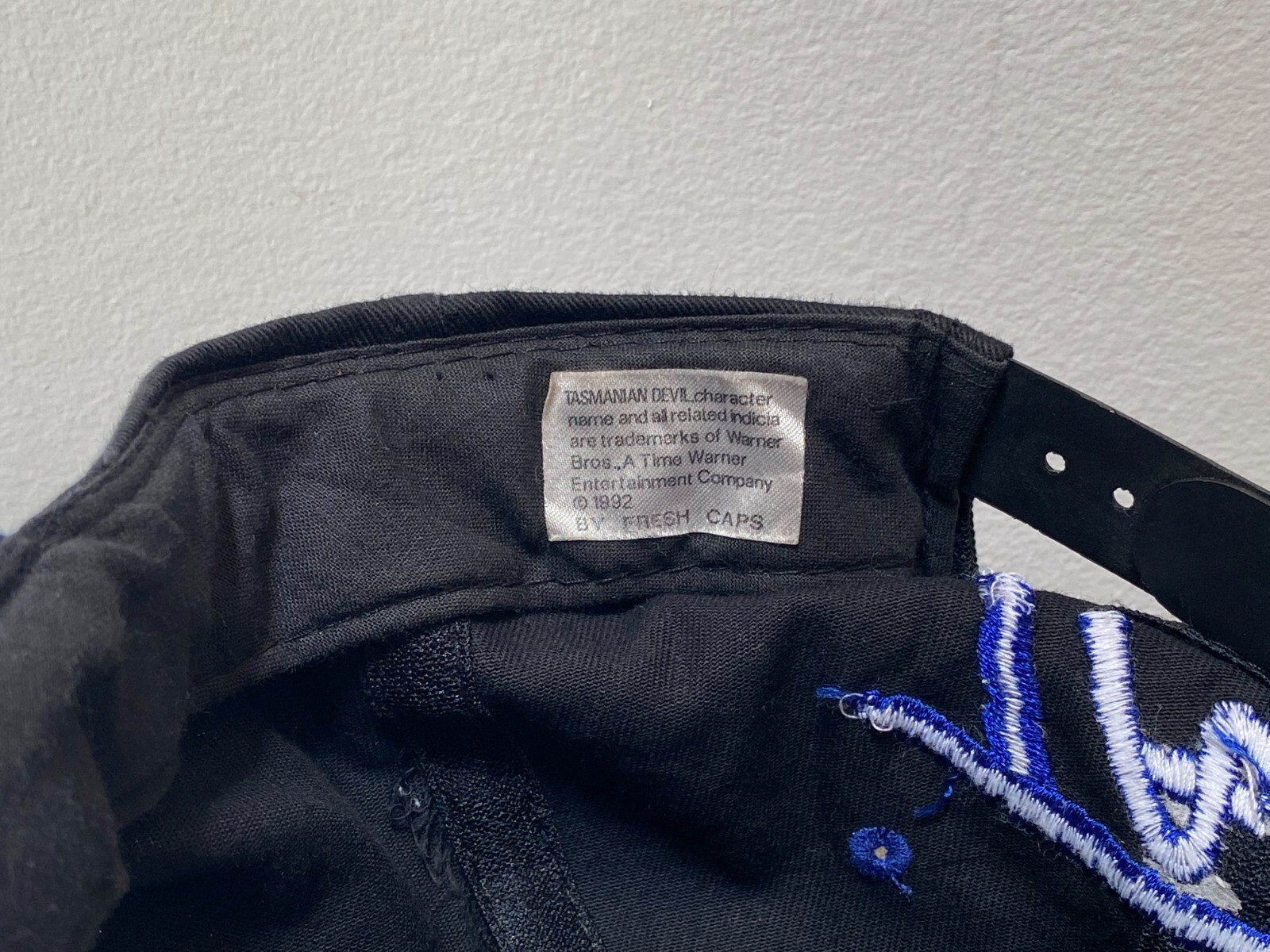 Vintage New York Giants Tasmanian Devil Snapback Hat 1992 Fresh Caps