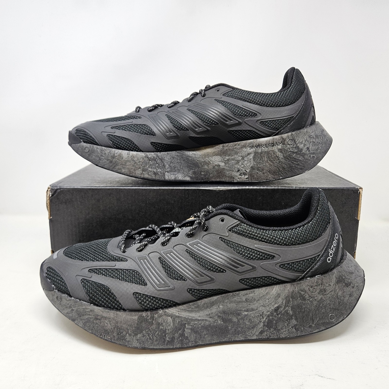 Adidas Adizero Aruku ‘Black Iron Metallic’ / IH0972 / Size 9.5 Mens – 10.5 Women