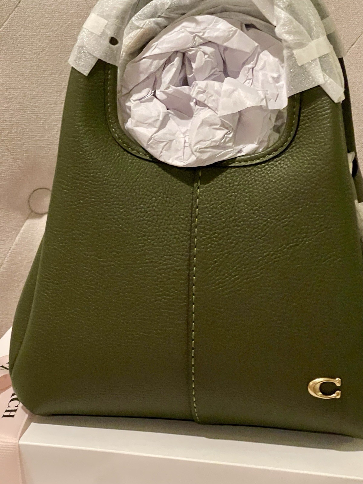 Coach Lana 23 Shoulder /Crossbody Bag In Olive NWT