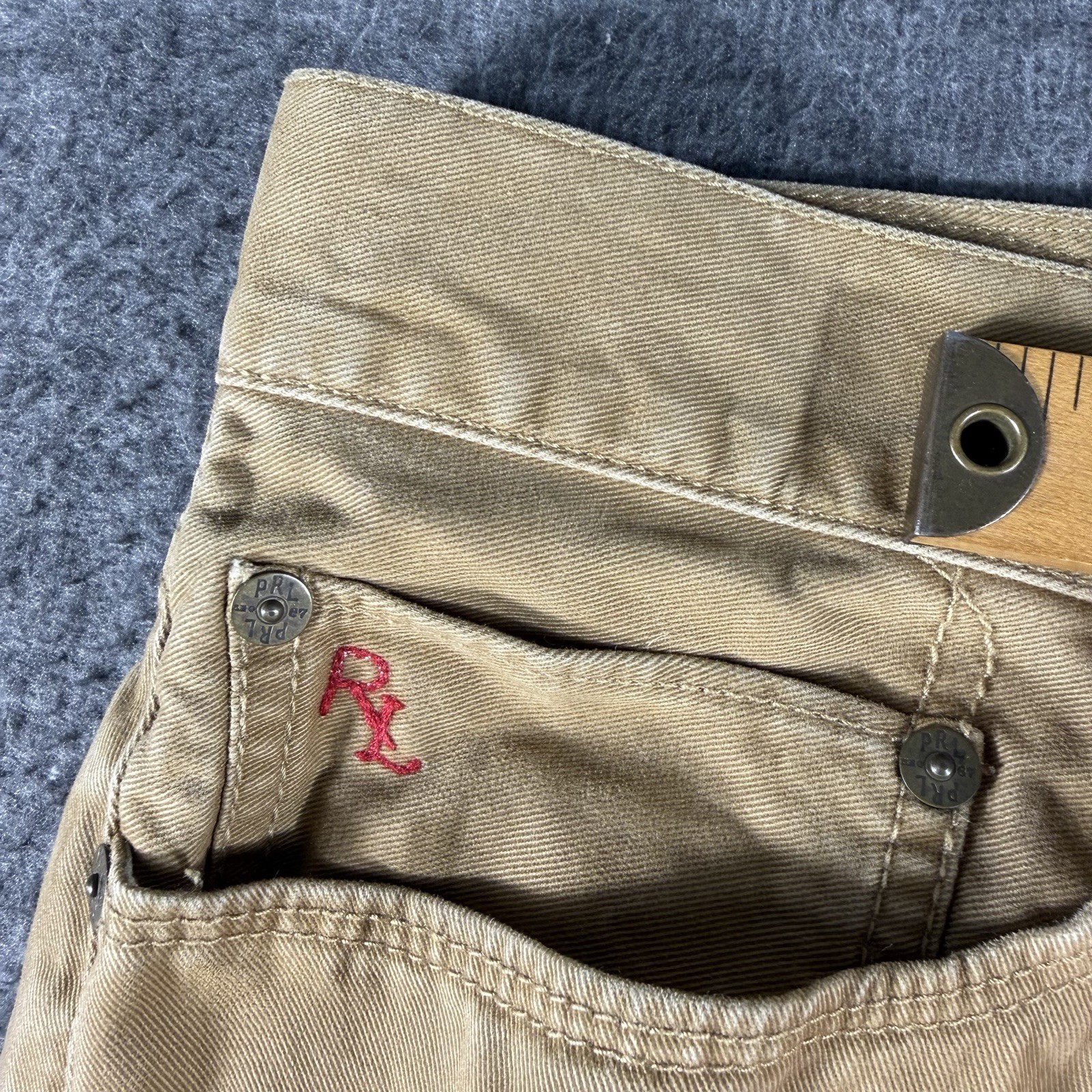 POLO Ralph Lauren Dungaree 650 Straight Men’s Jeans Tan Size 34 X 34 Preppy