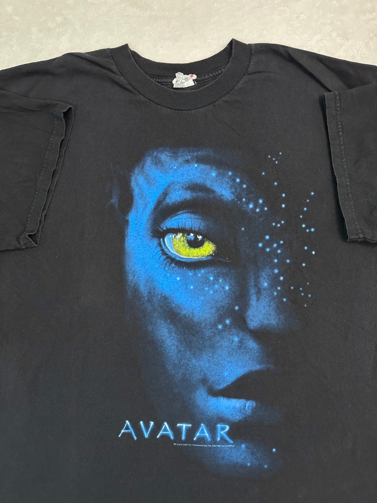 Vintage 2000s 2009 Avatar Movie RealD 3D Promotional Theatre Release T-Shirt XL