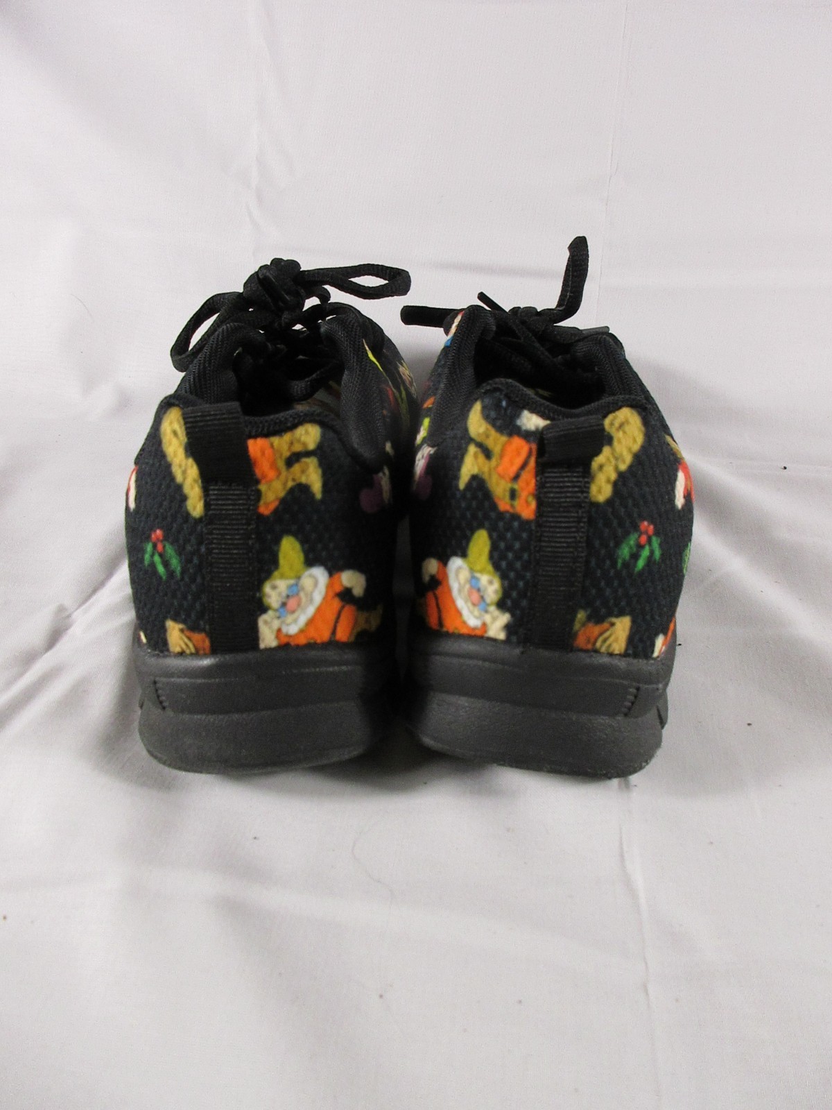 Unbranded Unisex Seven Dwarfs Sneaker Shoes Lace-Up Size US M6/W8 Black