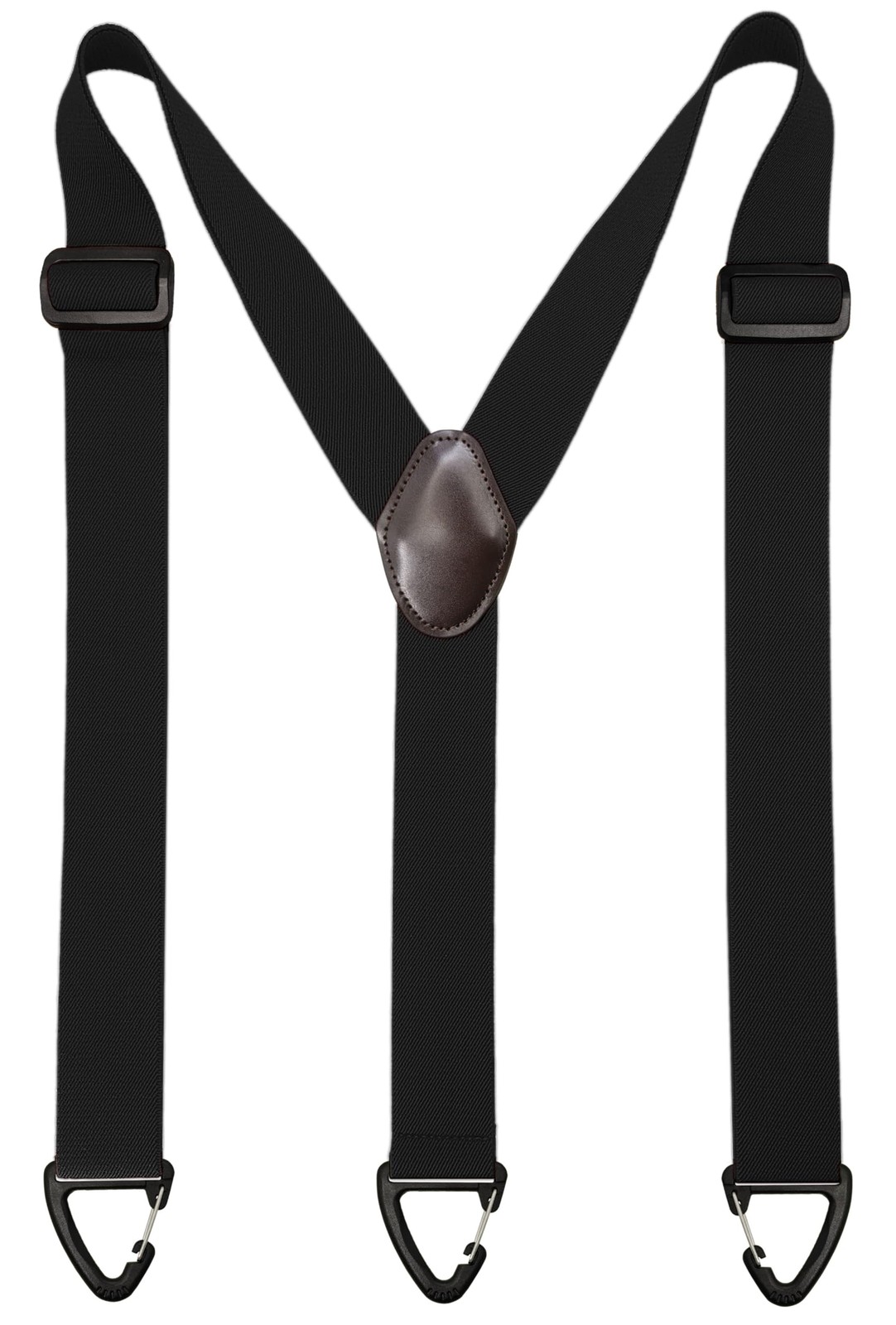 1.5 in Y Belt Loop Suspenders for Unisex under Clothing with 3 Hooks.