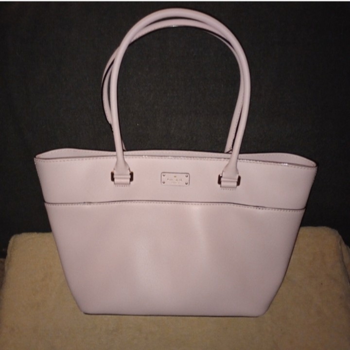 NWT Kate Spade New York | Pink Bonnet Margareta Grove Street Leather Tote