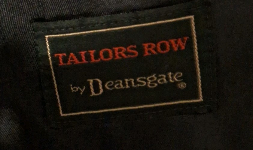 VTG Deansgate Tailors Row 100% Camel Hair Blazer Sport Coat Black L43