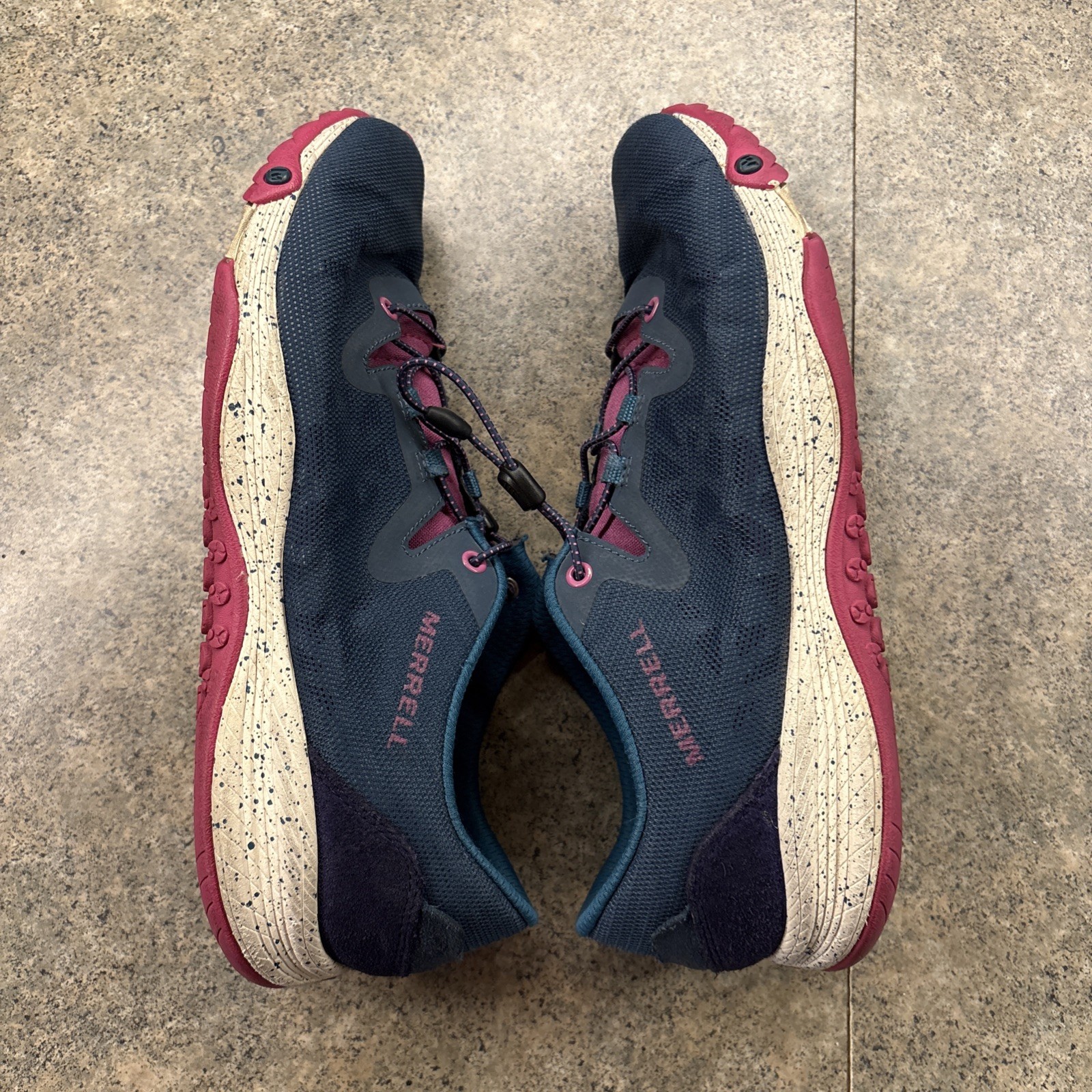 Merrell Select Grip Blue Wing Running Shoes Blue Pink Unifly Women 8.5 – J69938