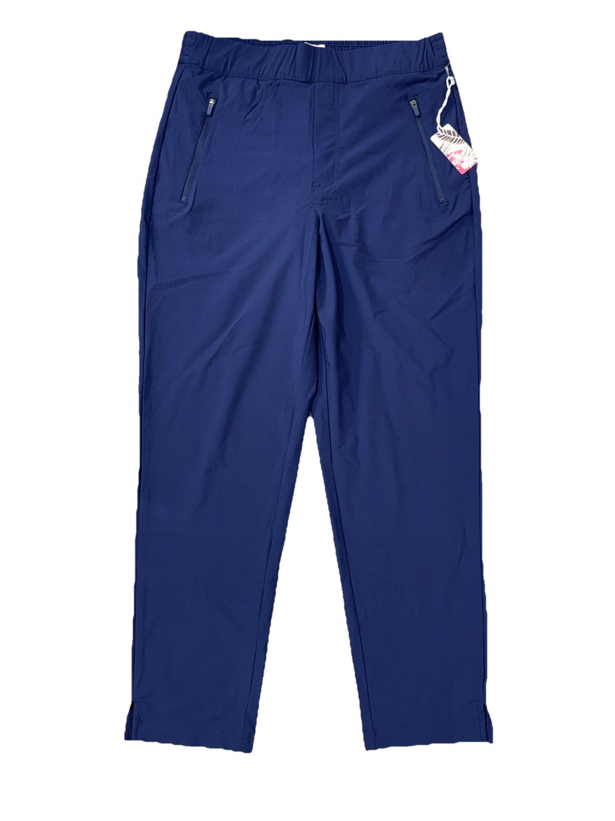 $110 Tommy Bahama Women’s Golf/Leisure Zip Pants – Navy Blue- Medium – New Tags