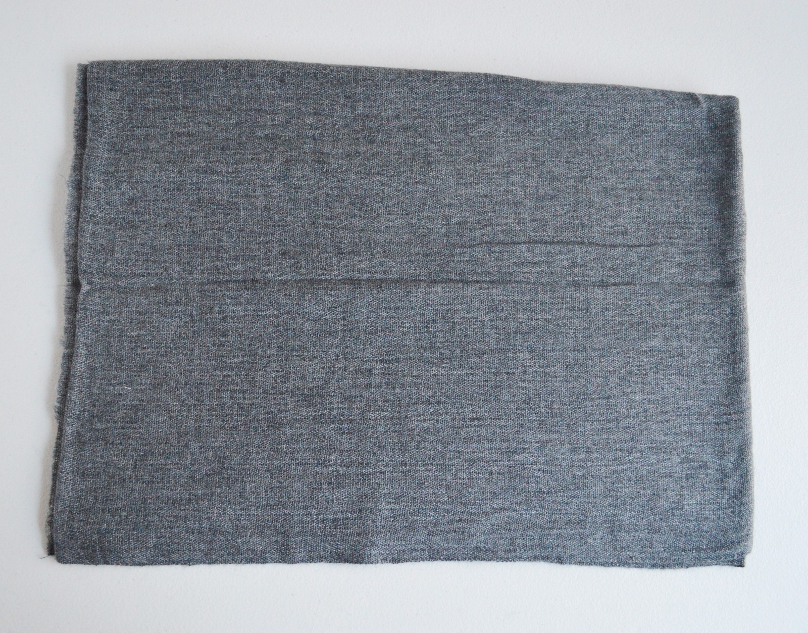 100% Dark Grey Cashmere Shawl Pashmina Scarf Wrap Stole Women Wool Soft Warm 1