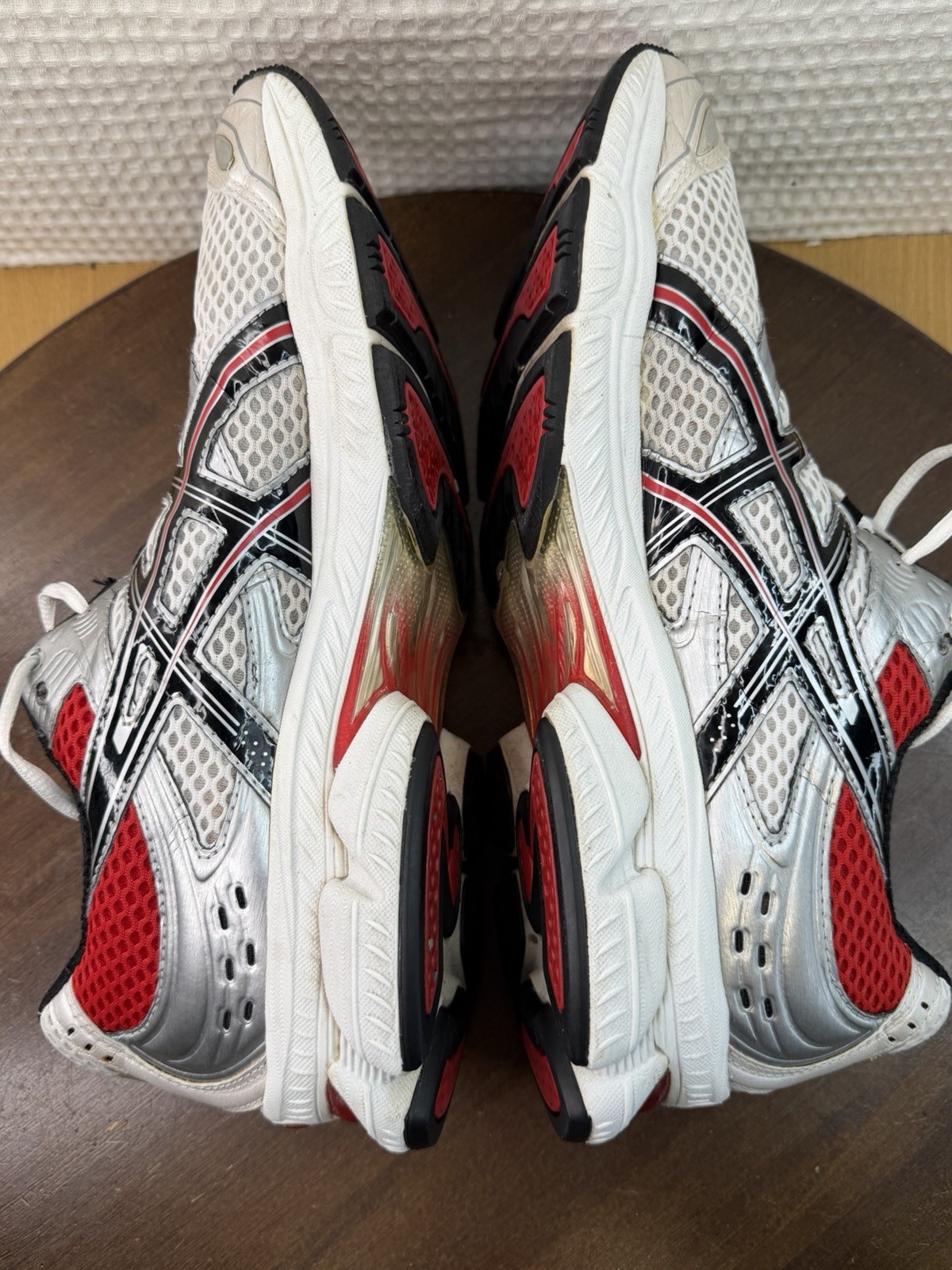 ASICS GEL-CUMULUS 11 Men’s 2009 Running Shoes Size 12 White Silver F371109