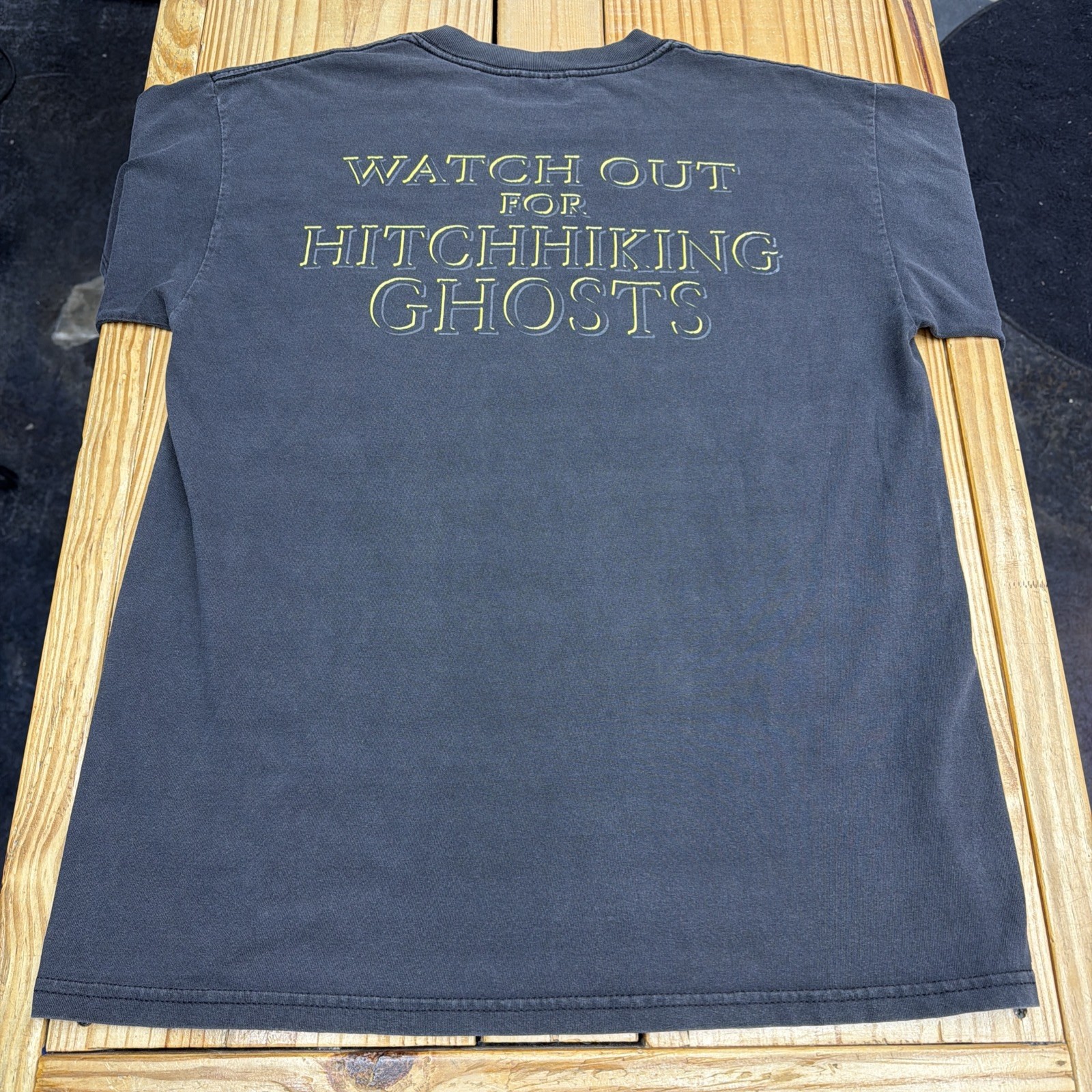 Vintage Walt Disney World Haunted Mansion Hitchhiking Ghosts T- Shirt Mens Large
