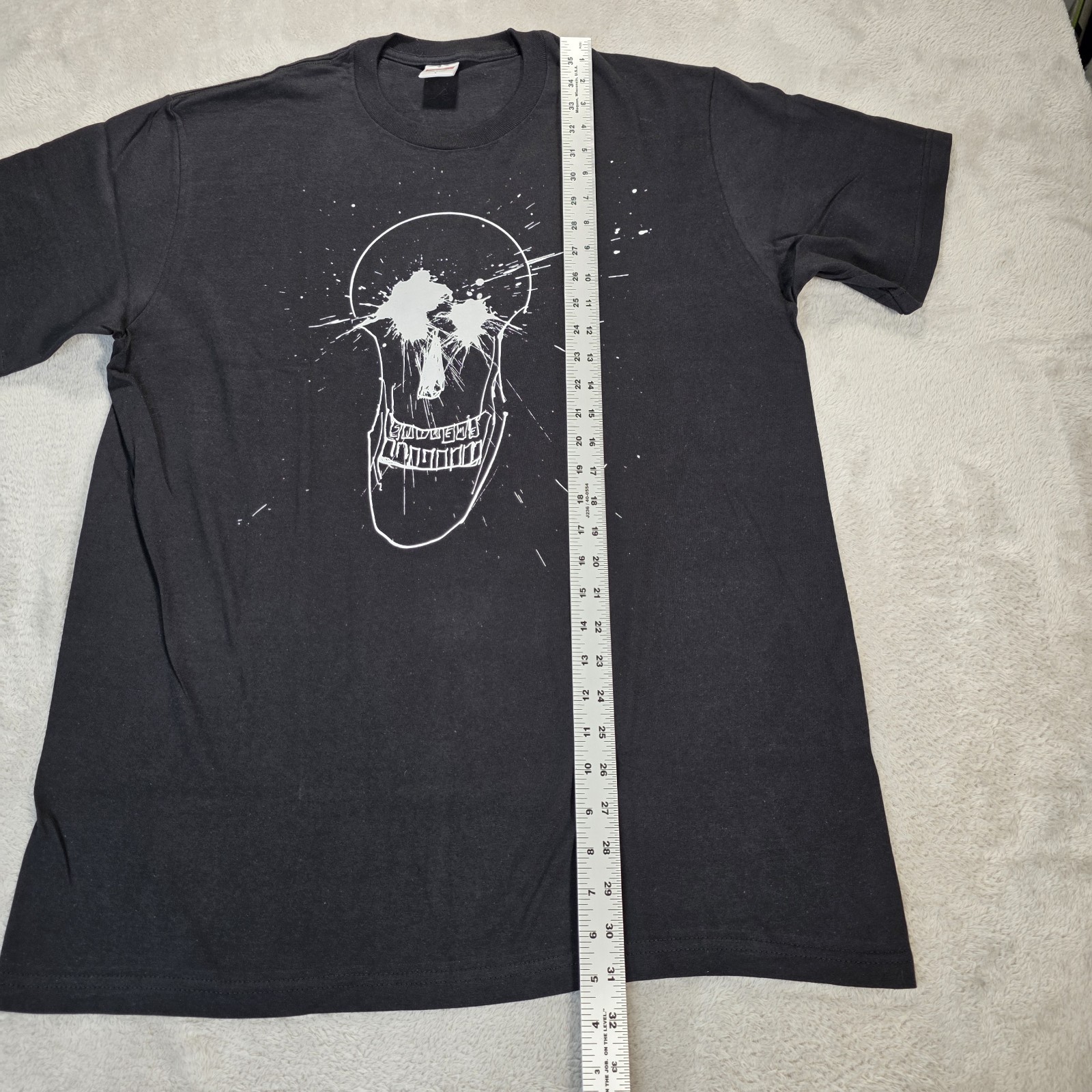 Supreme T Shirt Mens Large Ralph Steadman Skull Black SS22 Graphic Tee