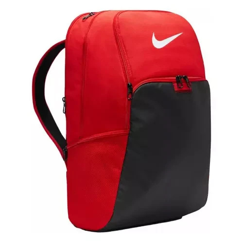 Nike Brasilia XL Backpack 30L DM3975-657 Red And Black With White Swoosh New