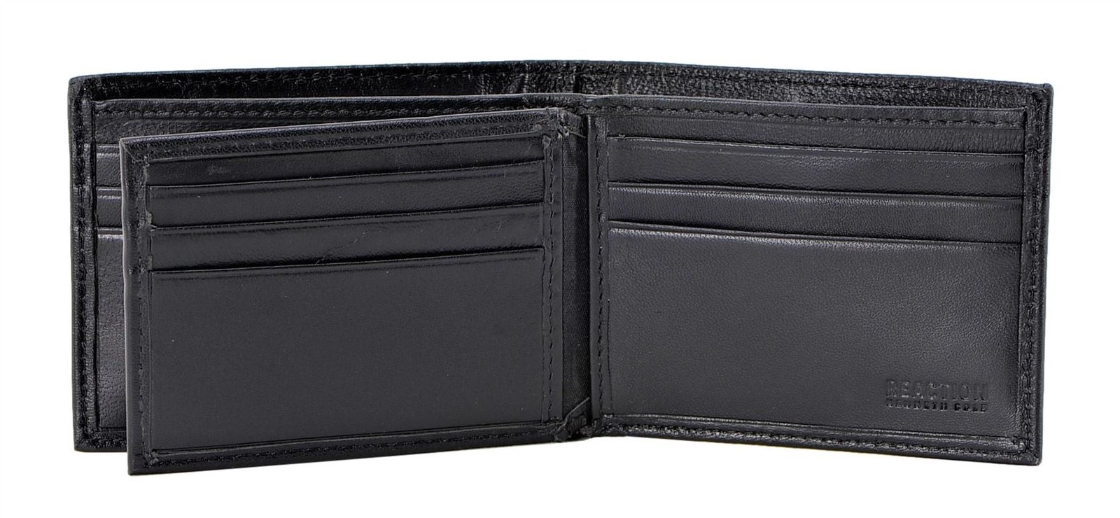 Kenneth Cole REACTION Men’s RFID Protection Leather Bifold Wallet Black