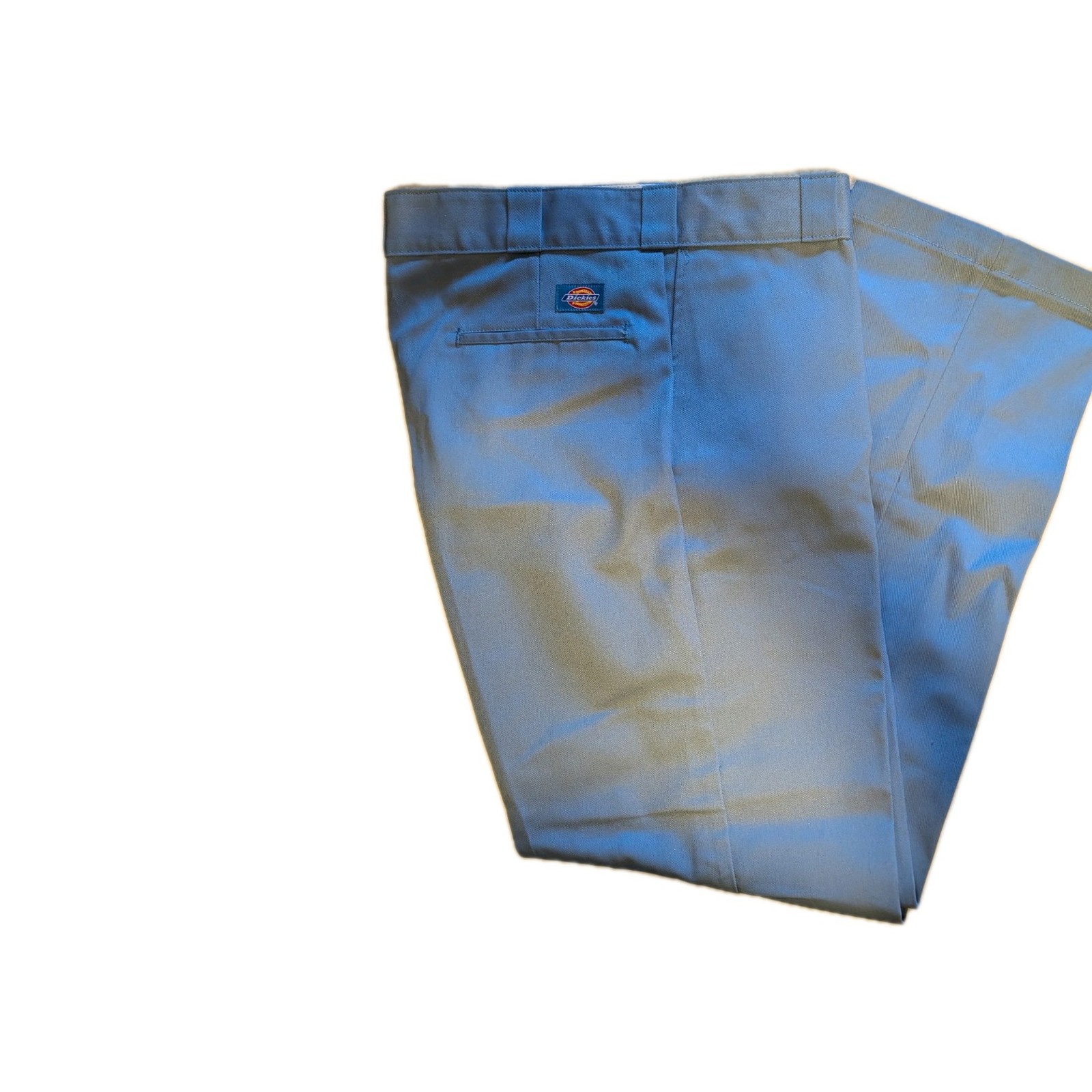 Dickies 874LB Men’s Workwear Pants 34×32 Blue Twill Poly/Cotton