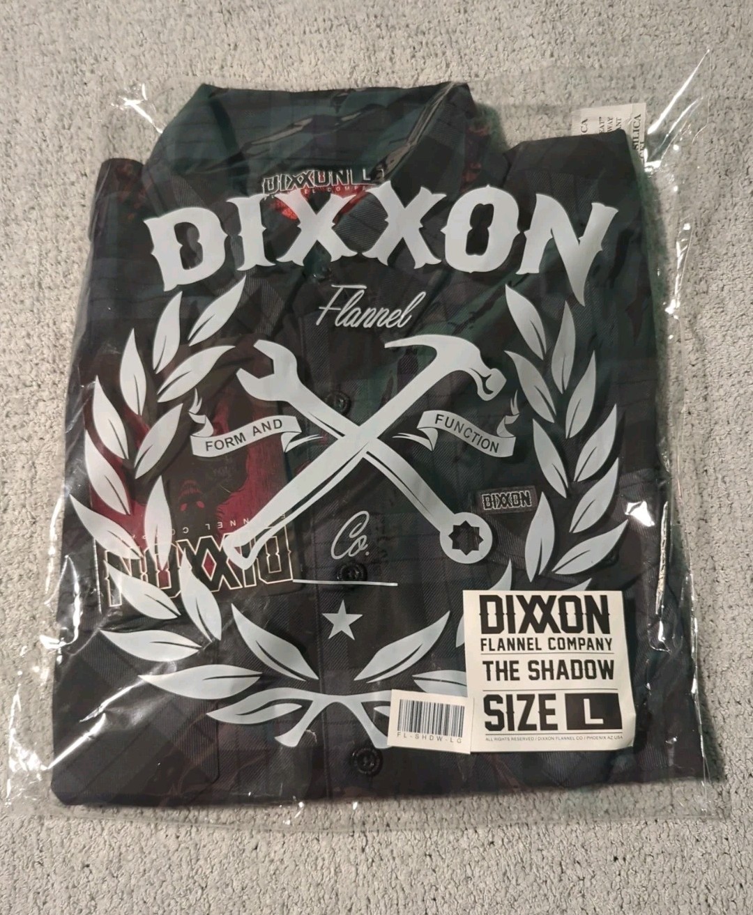 Dixxon Flannel Company The Shadow Men’s Size Large Shirt Sold Out