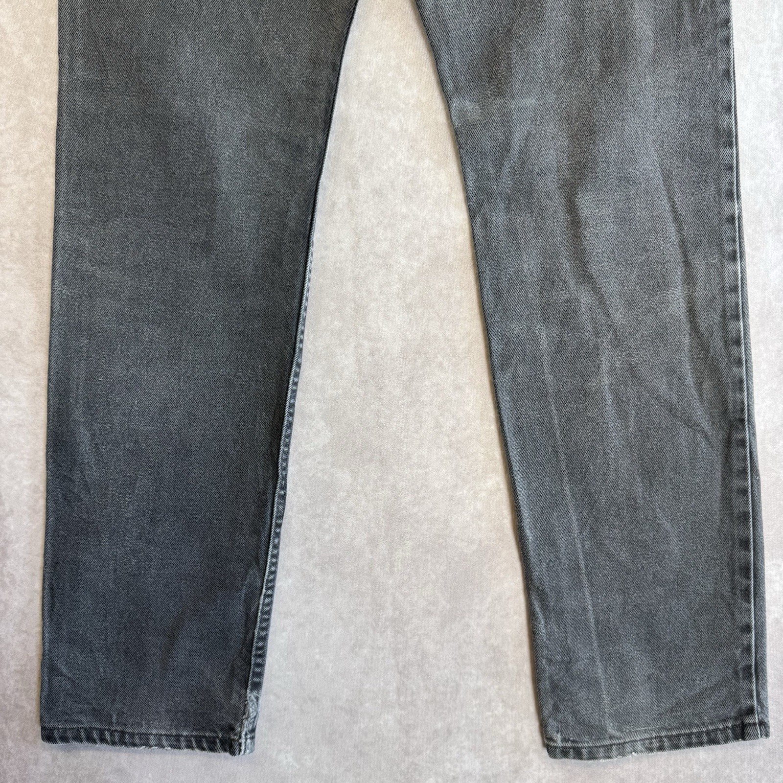 Levi’s 615 Men’s Jeans W30 L34 Black Regular Straight Leg Zip Fly 90s Orange Tab