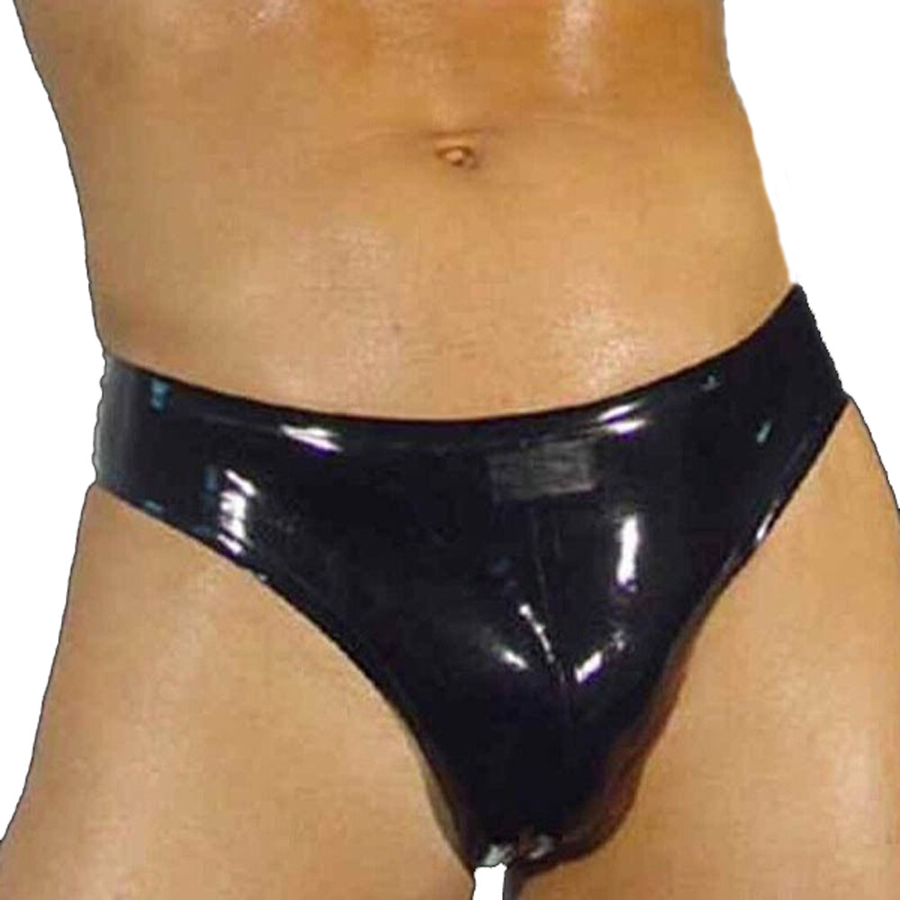 100% Natural Latex Men Briefs Rubber Male Shorts Underwear Panties Handmade New
