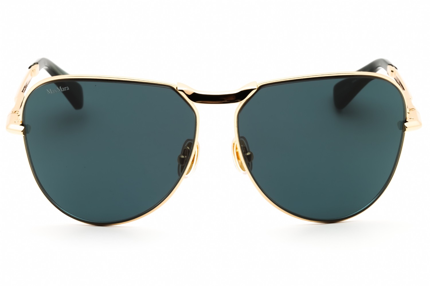 MAX MARA MM0134-30N-59 Sunglasses Frame Size 59mm 125mm 13mm GOLD Women
