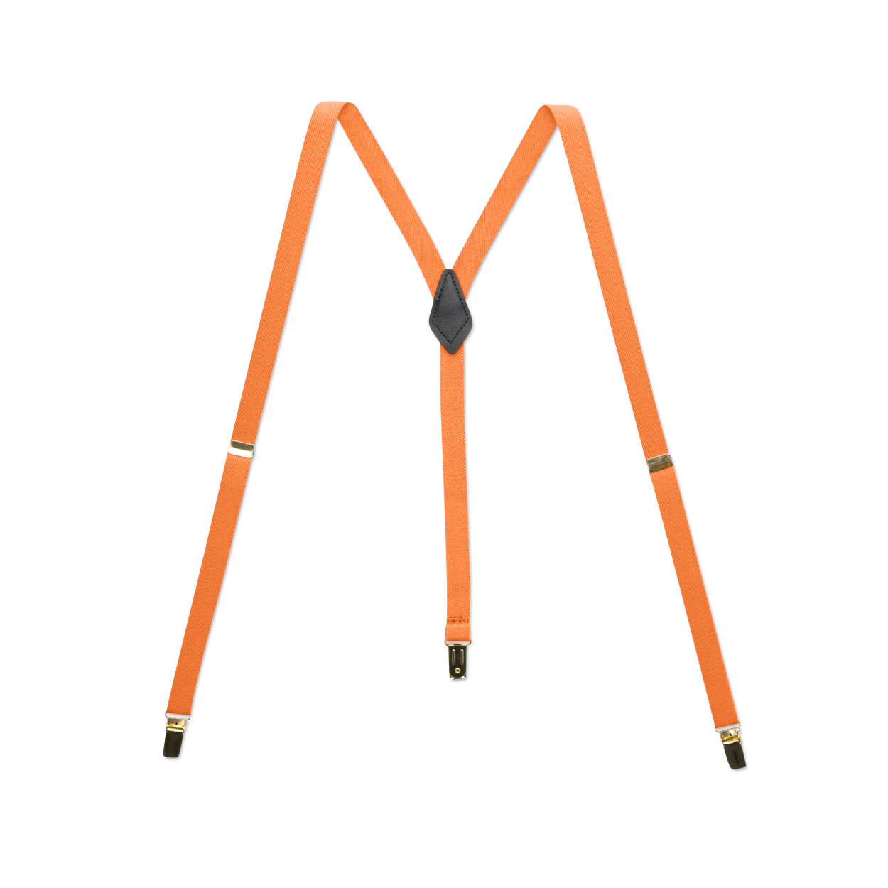 Men’s Thin Suspenders – X/Y Back with Chromed Snap Ons, USA Made