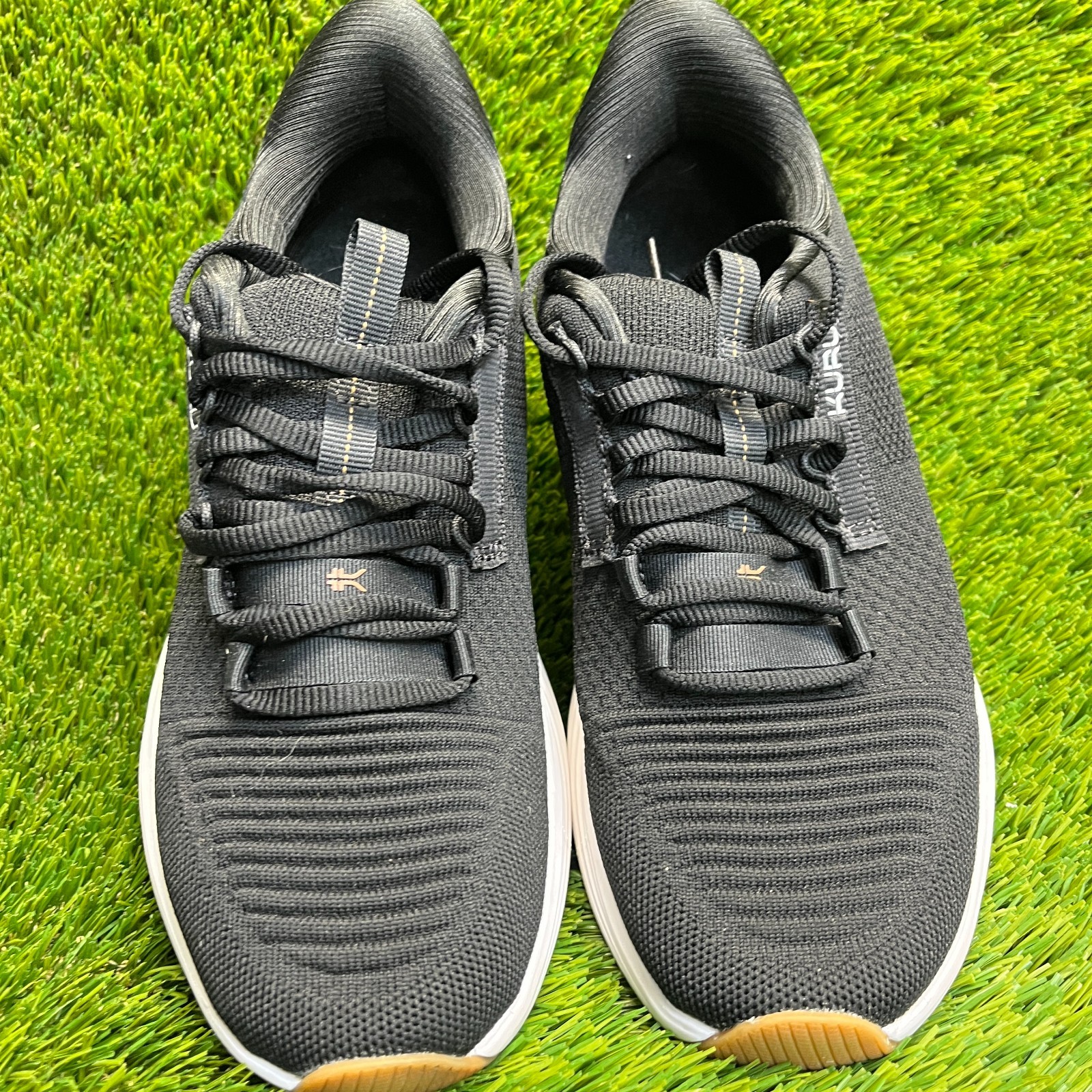 Kuru Atom 2 Womens Size 8 Black White Athletic Running Walking Shoes Sneakers