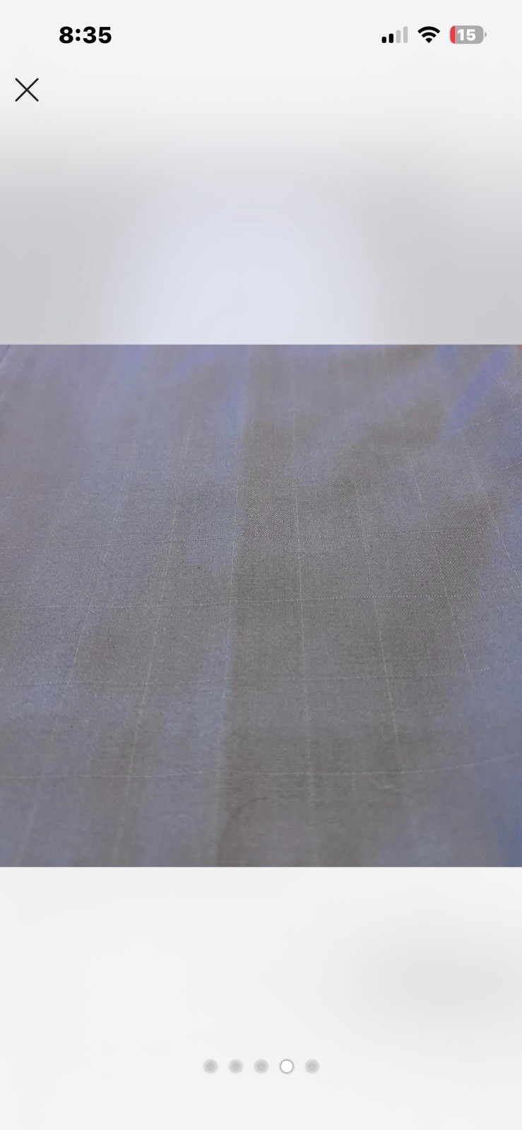 Wide Gray Pinstripe Dress Slacks