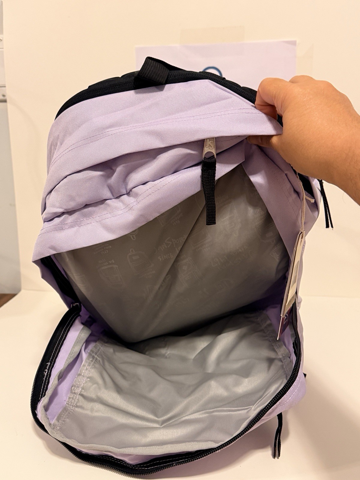 NWT JanSport Lilac Classic Backpack