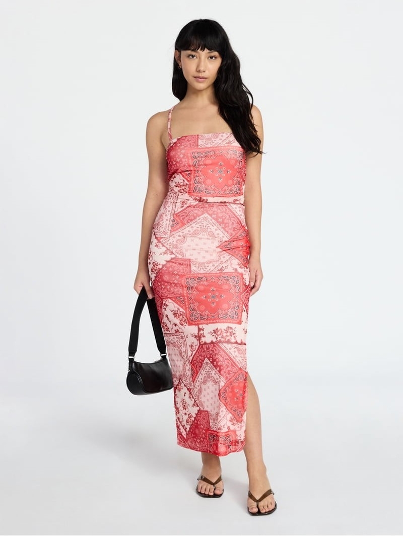 No Boundaries Maxi Slip Dress Women Spaghetti Strap Long Casual Summer Dress