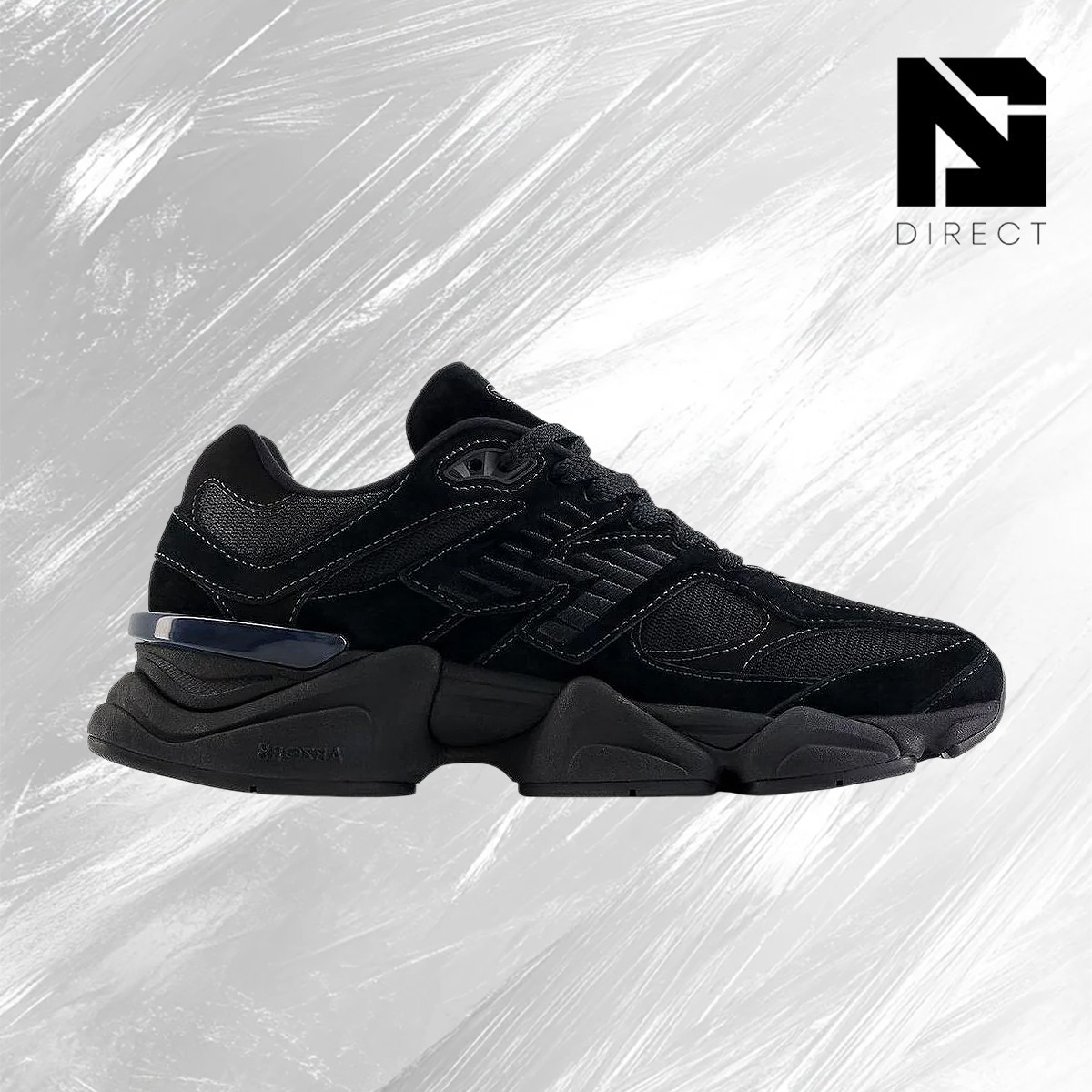 NEW BALANCE U9060 BLACK 100% AUTHENTIC US MAN SIZE WIDTH (D) NEW SALE U9060BPM