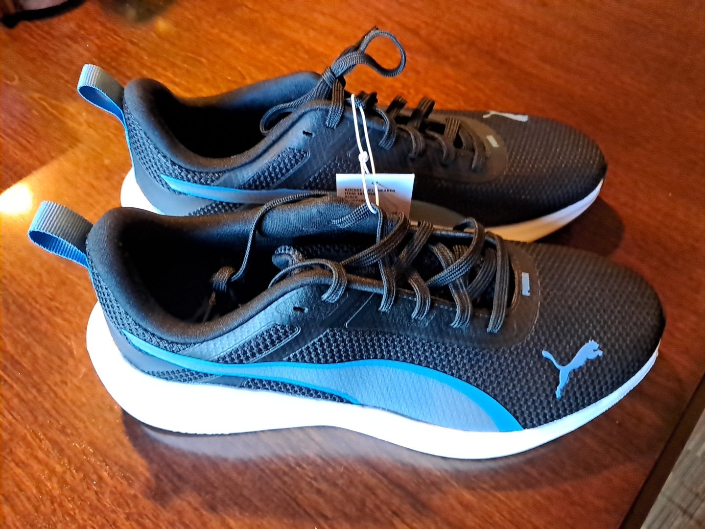 NWT PUMA Men’s Rocket Fuel Sneaker Mesh Upper Fused Synthetic Overlays Size 10