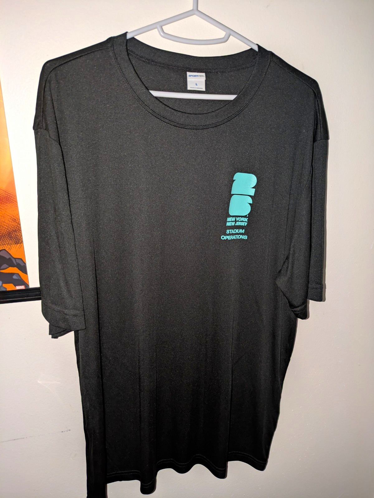 FIFA 2026 Men’s Black Crew / Employ Short Sleeve Graphic T-Shirt Size L