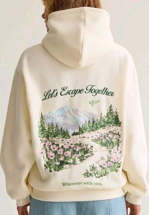 Altar’d State Let’s Escape Together HoodieSize XL NWT