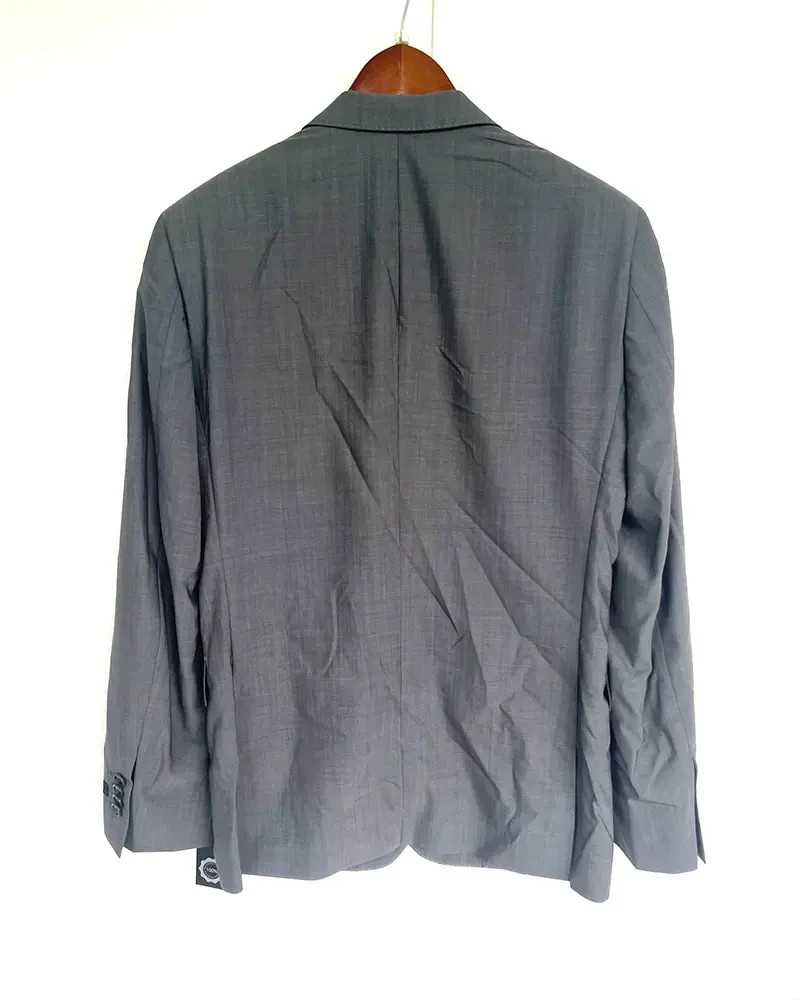 John Varvatos Men’s Gaia Tailored Jacket in Pearl Gary 38R