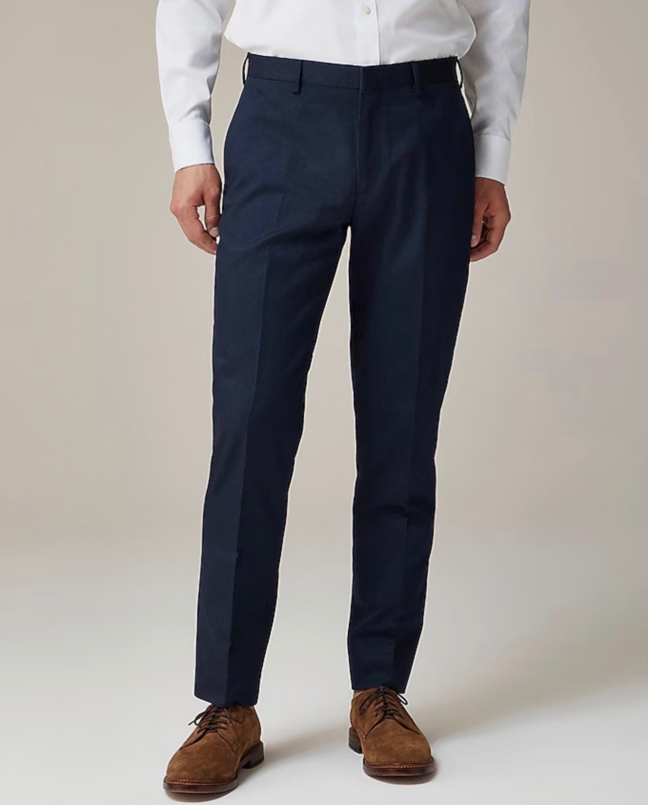 J Crew Men’s Ludlow Slim-fit suit pant in Italian chino Navy size 32/32 NWT
