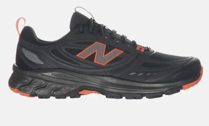 New Balance Fresh Foam 410v9 Shoes Mens Orange Black Trail 4E Extra Wide M4105R1
