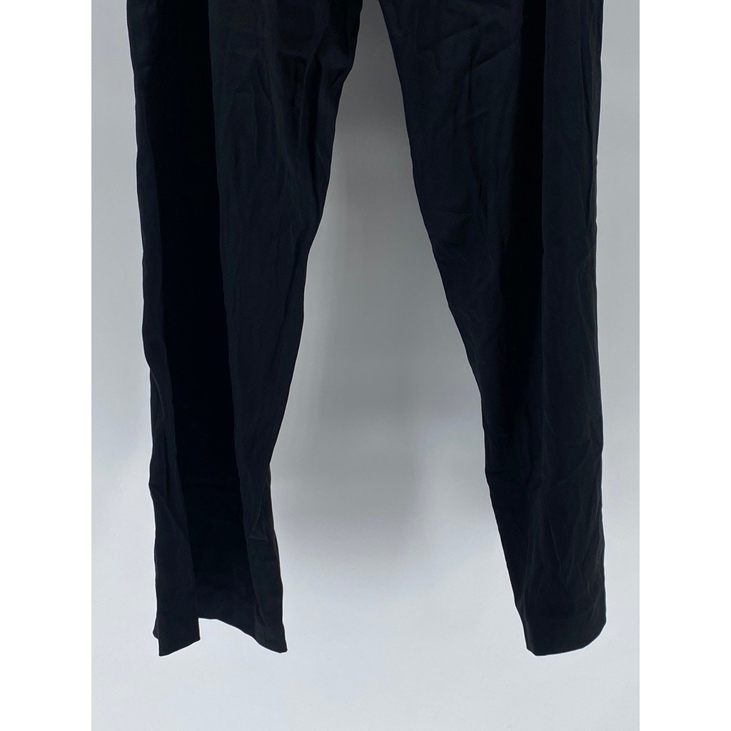KALLMEYER NEW YORK Women’s Black Solid Wide-Leg Regular-Fit Pants SZ 12
