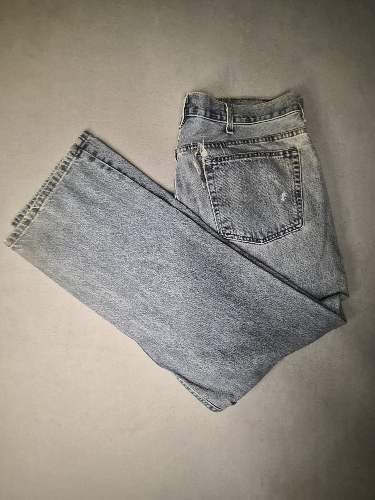 Baggy Faded Glory blue denim jeans Mens Size 40×32 #denim #baggyjeans