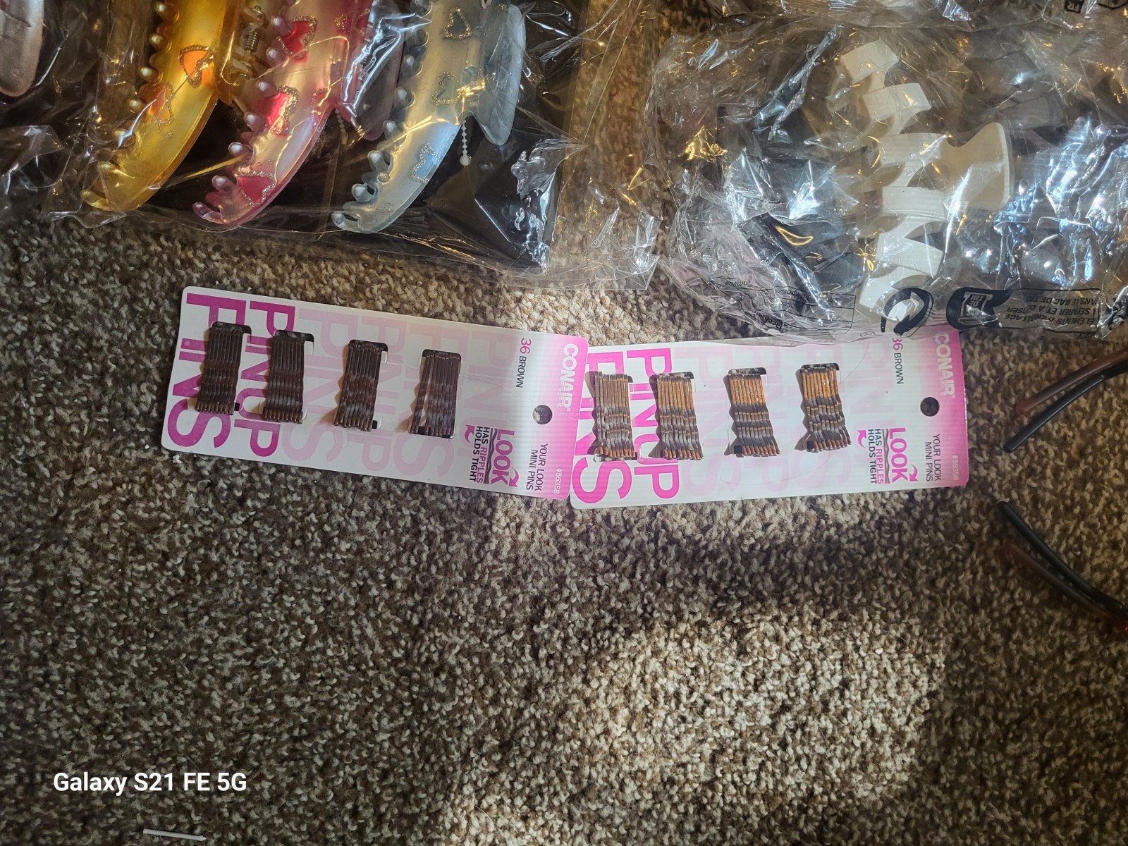 Huge Lot Of Hair Accessories. Over 150 Packs. All New Items. Some Multi Packs.