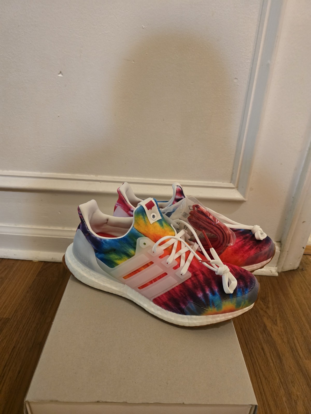 Size 8 – Nice Kicks x adidas UltraBoost Consortium Woodstock – White