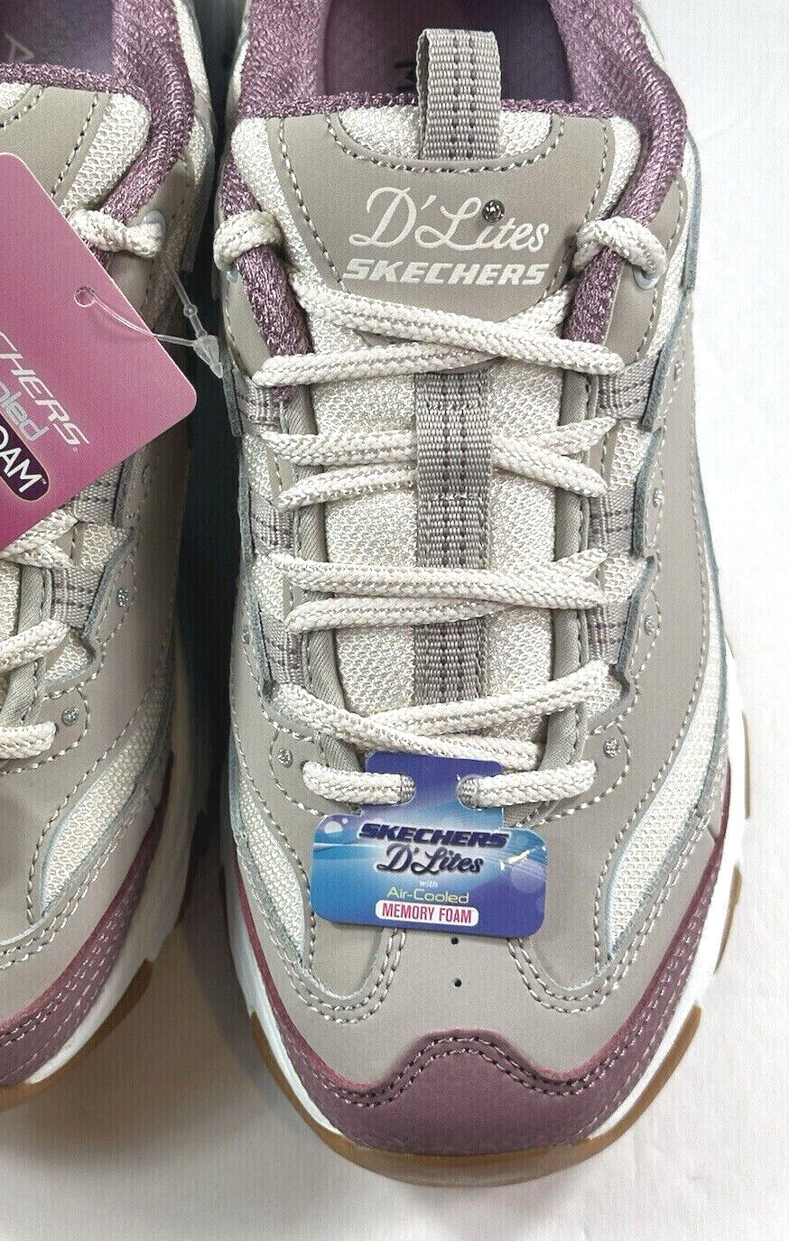 Skechers / D’Lites / POPULAR VOTE / Taupe Multi / Memory Foam / Reg $80