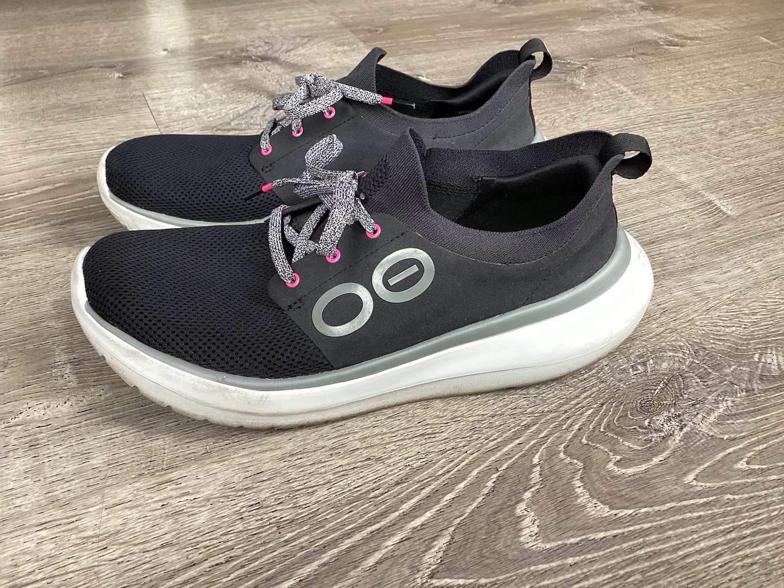 Oofos Oomy Stride Running Shoes Sneakers Women’s Size 11 Black 04012024-14