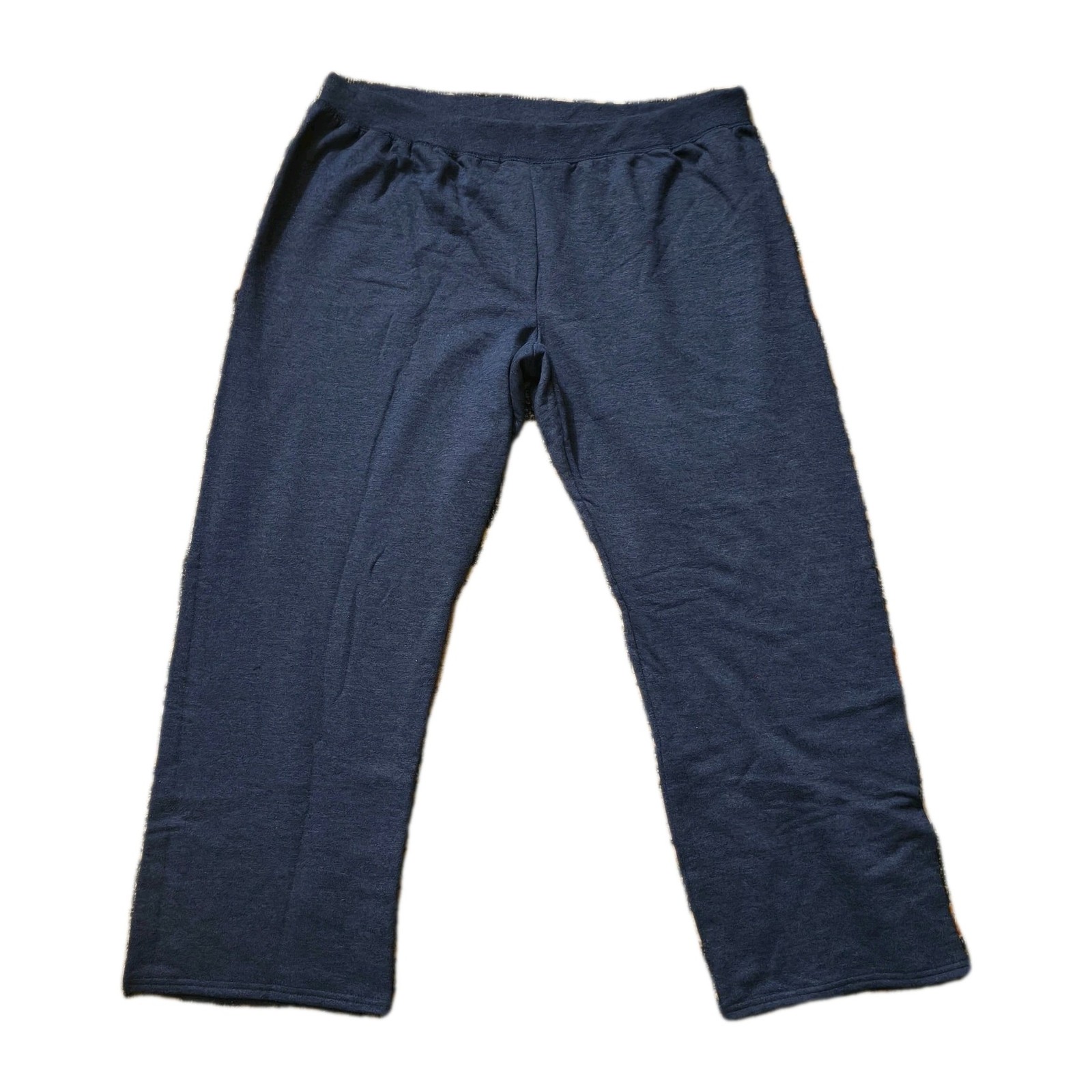 Hanes Fleece Sweatpants ComfortSoft EcoSmart Womens Open Bottom Leg S-2XL
